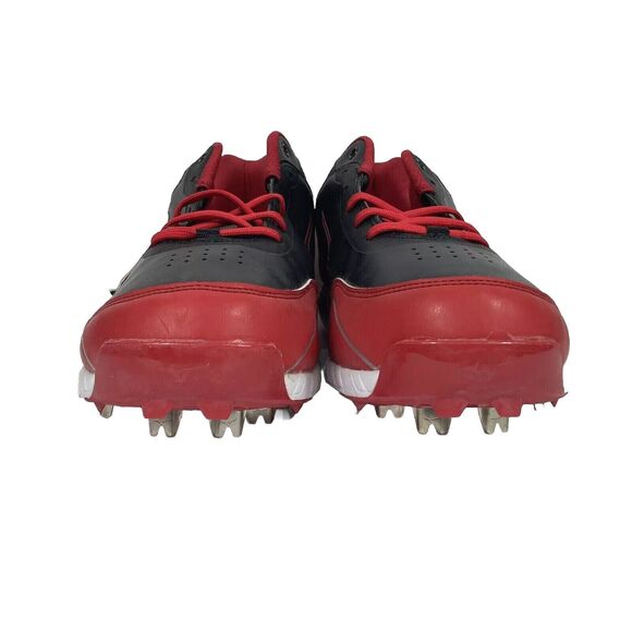 Mizuno 9-Spike Advanced Classic 7 Baseball Cleat-Red & Black-Sizes 15 & 16 -New! - Picture 2 of 12